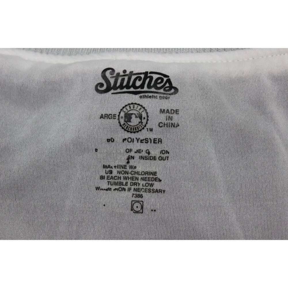 Stitches men's mock‎ neck full zip Yankees MLB baseball track jacket